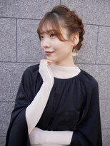 シュシュ(shushu)&nbsp;結婚式モテ髪編み込み編み二次会おすすめ【有海一生】