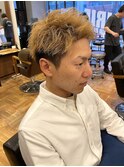 【IRIE HAIR赤坂】ツーブロック×アップバング
