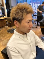 アイリーヘアデザイン(IRIE HAIR DESIGN) 【IRIE HAIR赤坂】ツーブロック×アップバング