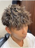 流行り!Vマッシュにパーマが1番かっこええ!