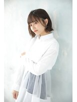 リトバイプティパ(Lit by petit-pas) くびれレイヤー◎レイヤーカット◎ミディアムヘア◎前髪