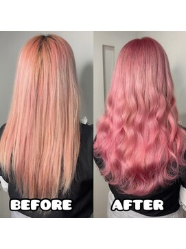 ボアップ(boappu) #プルエクステ#エクステ#エアストレート#髪質改善#ブリーチ