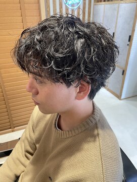 アールオム(R...homme) ツイスパ&波巻き