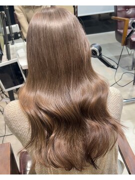 ロイス 神宮前(ROIS) 透明感ベージュカラー/ダブルカラー/ケアブリーチ[表参道駅]