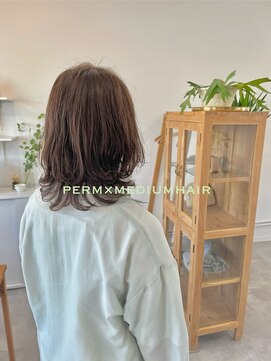 ウフ(ufu) medium perm