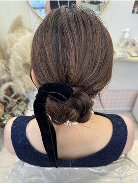 ヘアメイクアンドセットサロン リッコ(Hair make&set salon Ricco) 結婚式ヘアスタイル/梅田茶屋町Riccoスタイル