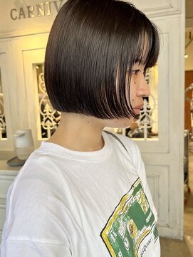 カーニバル 江古田(CARNIVAL) SOGAME-101 大人かわいい/小顔/ボブ/グレージュ/レイヤー