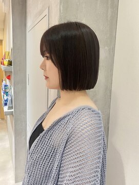ヨーク(YOKE) 【YOKE】ボブ/ボブスタイル/ボブヘア/きりっぱなしボブ/20代30代