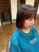 ピヌ(pinue)&nbsp;【pinue】インナーカラー×ベビーピンク@YUKI