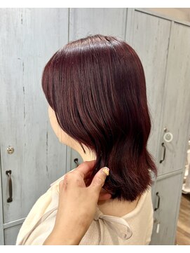 シュシュバイジャガラ 千葉駅北口店(chou chou byJAGARA) レッドブラウン【chouchou千葉・千葉駅】