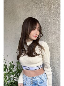 レアル 天王寺 阿倍野(REAL) 透明感ブラック　天王寺/あべの/ブリーチ/ミルクティー/暗染め