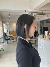 ココカラヘア 星ヶ丘店(KOKOKARA HAIR) 切りっぱなしボブ