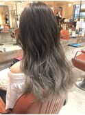 ブリーチ履歴を活かしたグラデーションカラー　【大森】