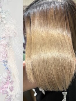 エヌプランツ 泉大津店(N-plants)の写真/全国でわずかの美容室のみ取り扱える希少なオーダーメイドトリートメント『COTA』★うる艶の手触りに感動