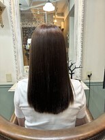 アズーア ヘアーアンドスパ(azure hair&spa)&nbsp;ラベンダーグレージュ/ブリーチなしダブルカラー/横浜
