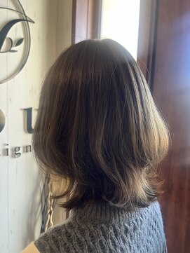 イコウヘアデザイン(icou hair design) イエベさんもブルベさんも似合うオリーブグレージュ