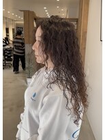 シアン 矢場町店(CYAN.)&nbsp;ハードスパイラルパーマ×ロングヘア×ボリュームヘア