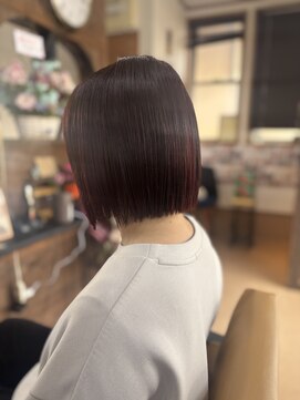 エン(en) 切りっぱなしボブ