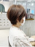 【畑中正敏】くびレイヤーエモージュ愛されショートボブ艶髪