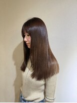 ヘアーアートミュージアム(Hair Art Museum) ニュアンスレイヤー/オレンジピンクブラウン/艶感カラー
