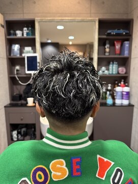 グロウヘアワークス(grow hair works) メッシュ×ツイストパーマ