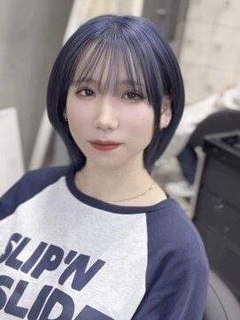 ジィルム(XELM) ハイライトカラーミルクティーベージュレイヤーカット