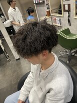 ミオ(Mio) 滋賀/南草津/メンズ美容室/波巻きツイストスパイラルパーマ