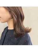 【&ONE 自由が丘】シークレットハイライト×くすみブラウン