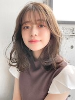 リヤン 表参道(lyann)&nbsp;フェイスフレーミング外ハネボブシースルーバング#256f1008