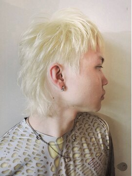 ブロック ジャポン(bloc japon) w color / cut　ダブルカラー/ブリーチ/ケアブリーチ/ブロンド