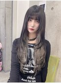 インナーカラー×エクステ50枚×レイヤーカット