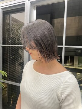 ローレン(LOREN) ミディアムヘア/デザインカラー/フェイスフレーミング/栄/久屋