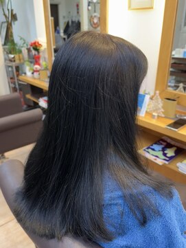 髪質改善ロング