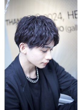 ヴェイン 渋谷(vain) 人気髪型パーマ束感ショート渋谷メンズ