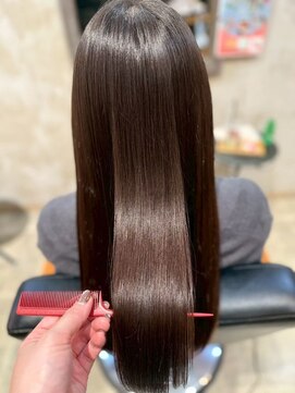 クレエ ヘアー デザイン(creer hair design) 10代20代30代40代うる艶さらさら☆暗髪ストレート