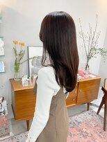 ヘアー アイス カンナ(HAIR ICI Canna) 質感再整カラーで髪の毛潤う艶ブラウン