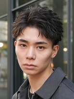 フィフス 渋谷(fifth) 渋谷アクティブショートツイストスパイラルシャドウパーマメンズ