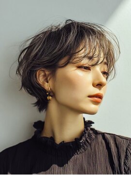 ハーツ(Heart's) 白髪ぼかし脱白髪染め似合わせカット40代50代60代