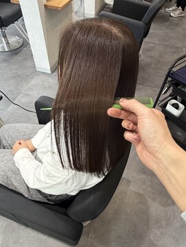 ラスト(Lust) 髪質改善カラーオリーブブラウン