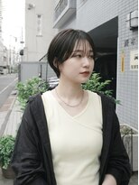 キビト(kibito) 新宿若松河田曙橋シースルーマッシュショート20代30代40代