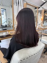 リーファ(reefur)&nbsp;大人ワインレッド×レイヤーカット