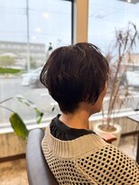 ゴデーレ(GODERE) 大人ボブ丸みショートホイルカラーマロンベージュ絶壁解消ボブ