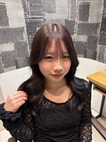 アース 会津若松店(HAIR&MAKE EARTH)&nbsp;大人可愛いゆるふわシフォンロング×ナチュラルブラウン