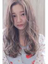 メーヴェ(Mowen)&nbsp;mowenstyle☆センターパート×ハニーヘアー×マーメイドアッシュ