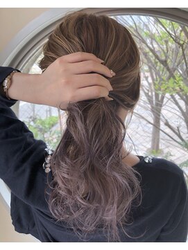 ルーチェ(luce) グレーパープル！デザインカラー