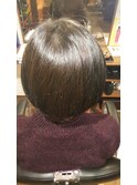 ツヤツヤ冬カラー☆ブルーグレージュ