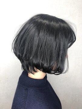 アミィヘアー アネックス(Ami Hair annex) 大人な濃いめのアッシュブルー