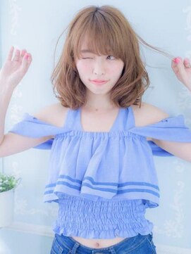 マーブルトウキョウネオリーブ(marbles tokyo neolive) マーブル東京neolive☆おしゃモテ☆ウェーブセミディ☆