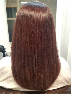 シェルビー 新宿(SHELBe) 美髪×レッドブラウン[新宿/髪質改善/白髪ぼかし/ヘッドスパ]