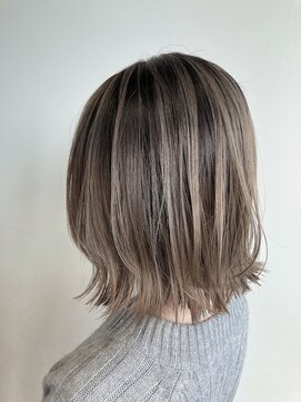 美容室 スタイルエキシティ(STYLE EKI CITY) バレイヤージュ×シルバーベージュ